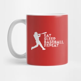 Eat Sleep Baseball Repeat Mug